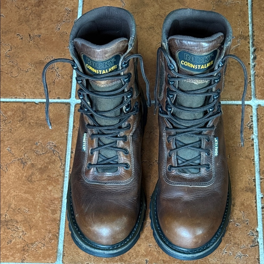 Rocky Cornstalker Men's Leather Boots, Excellent condition